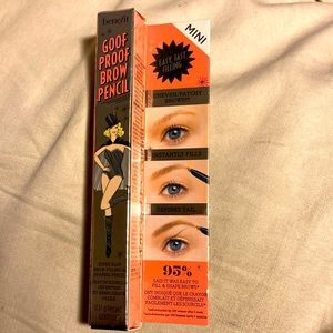 Benefit Mini Goof Proof Waterproof Easy Shape & Fill Eyebrow Pencil #1. NEW!!